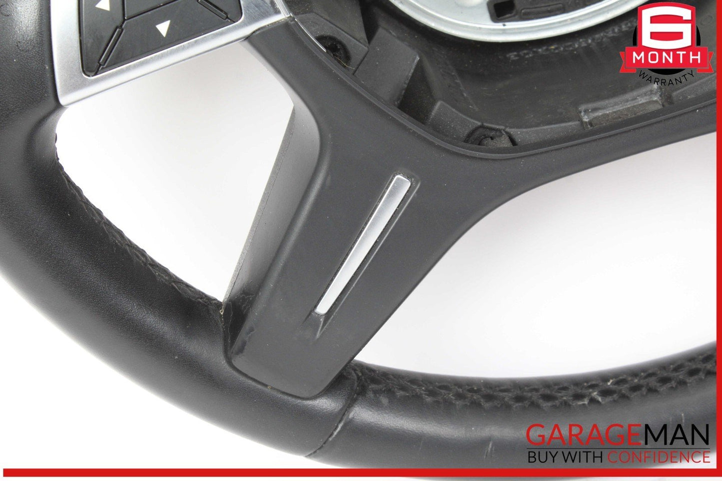 12-16 Mercedes X166 GL450 ML550 Driver Steering Wheel w/ Paddle Shifters OEM