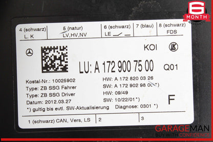 08-20 Mercedes W212 E350 CLS400 C300 Front Right Side Seat Control Module Unit