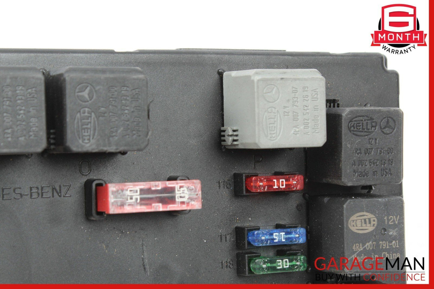 07-09 Mercedes W221 S550 CL550 S63 Rear Trunk SAM Fuse Box Module 2215403550 OEM