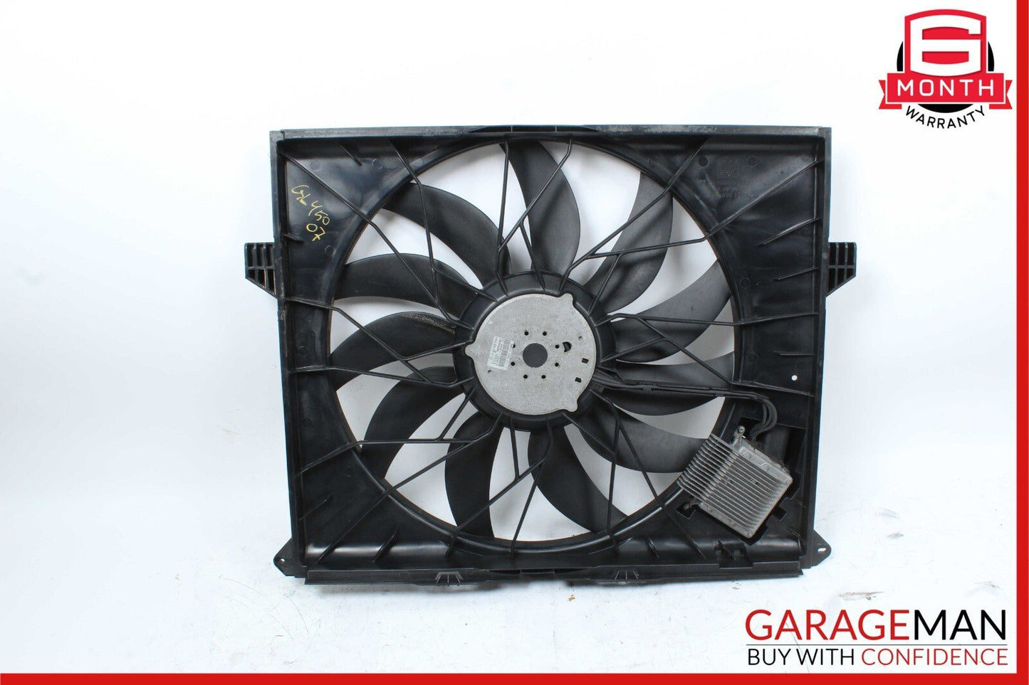06-12 Mercedes X164 GL450 4MATIC Engine Motor Radiator Cooling Fan Assembly OEM