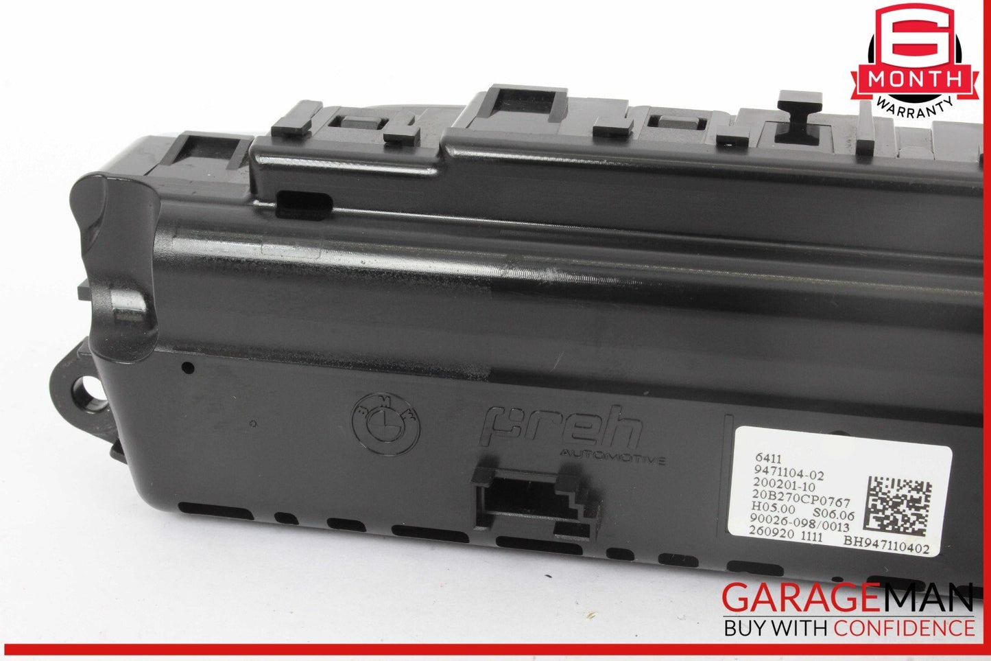 16-23 BMW X1 Front Dash Dashboard AC A/C Air Conditioning Heater Control Switch