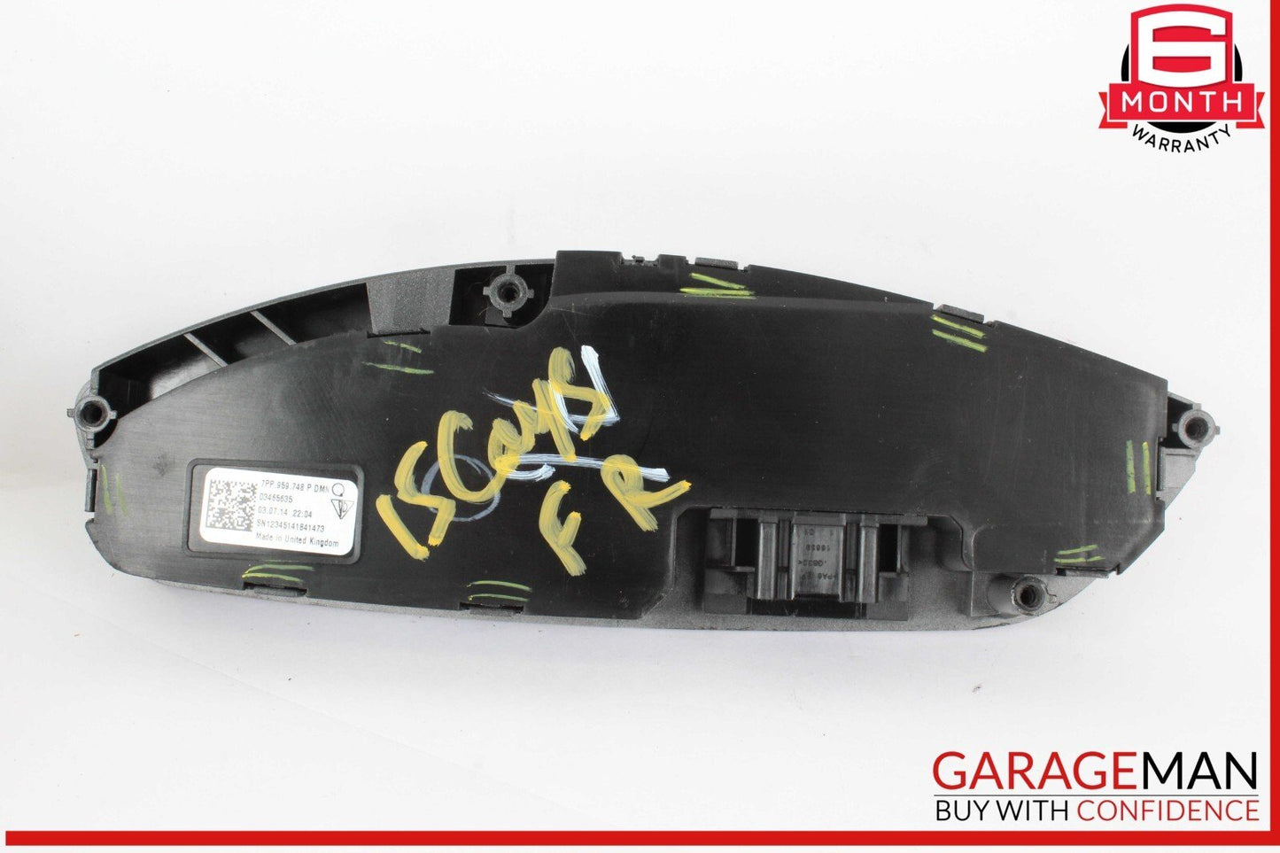 11-18 Porsche Cayenne 958 Front Right Passenger Side Seat Adjust Control Switch