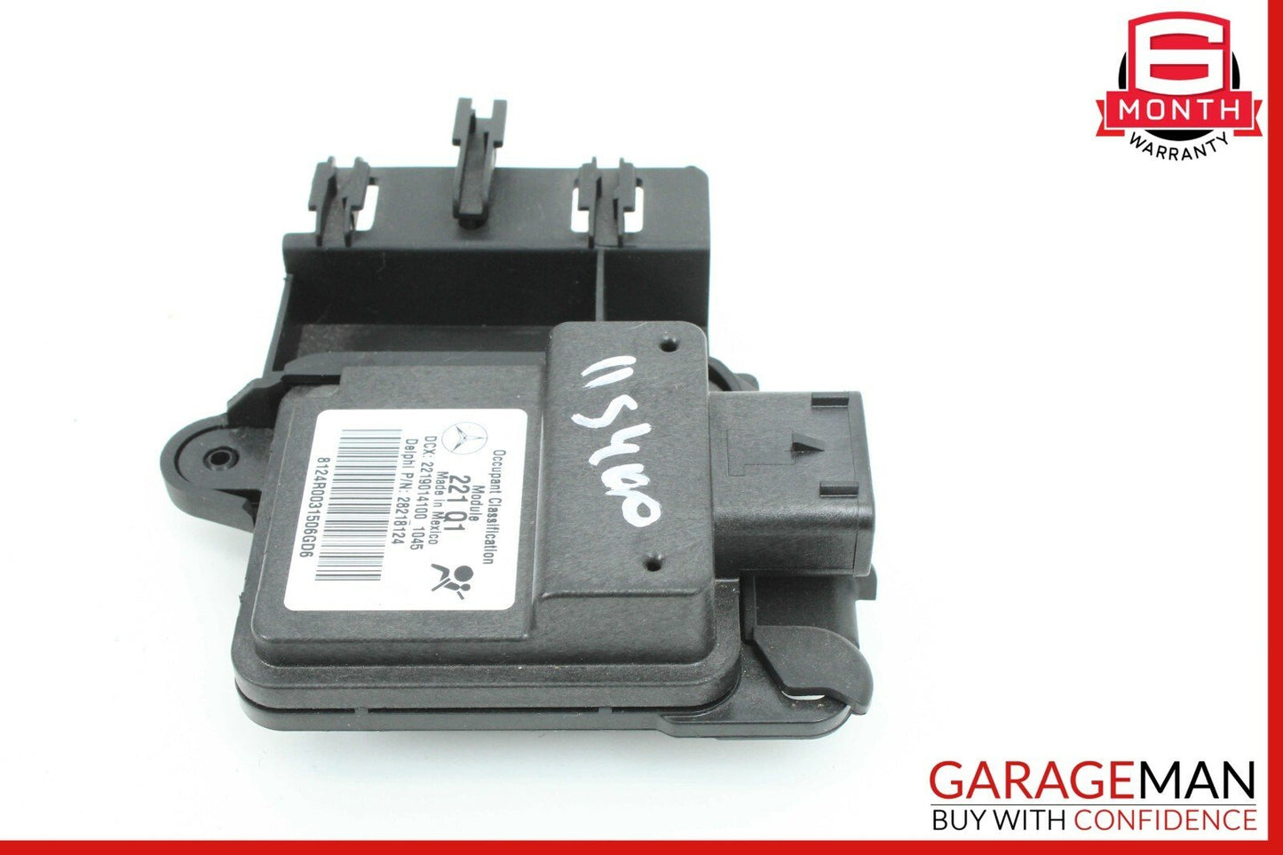 10-13 Mercedes W221 S400 S65 AMG Front Right Side Seat Occupant Sensor Module