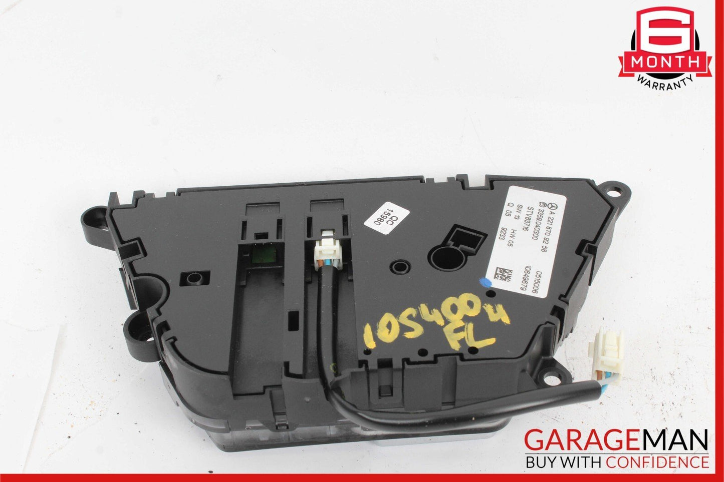 07-14 Mercedes W221 S400 Front Left Side Seat Control Memory Controller Switch