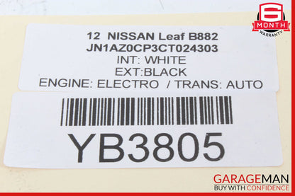 11-12 Nissan Leaf Rear Trunk Lock Latch Actuator OEM