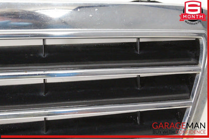 98-02 Mercedes W210 E320 Front Bumper Center Mesh Grilles Grill Panel OEM