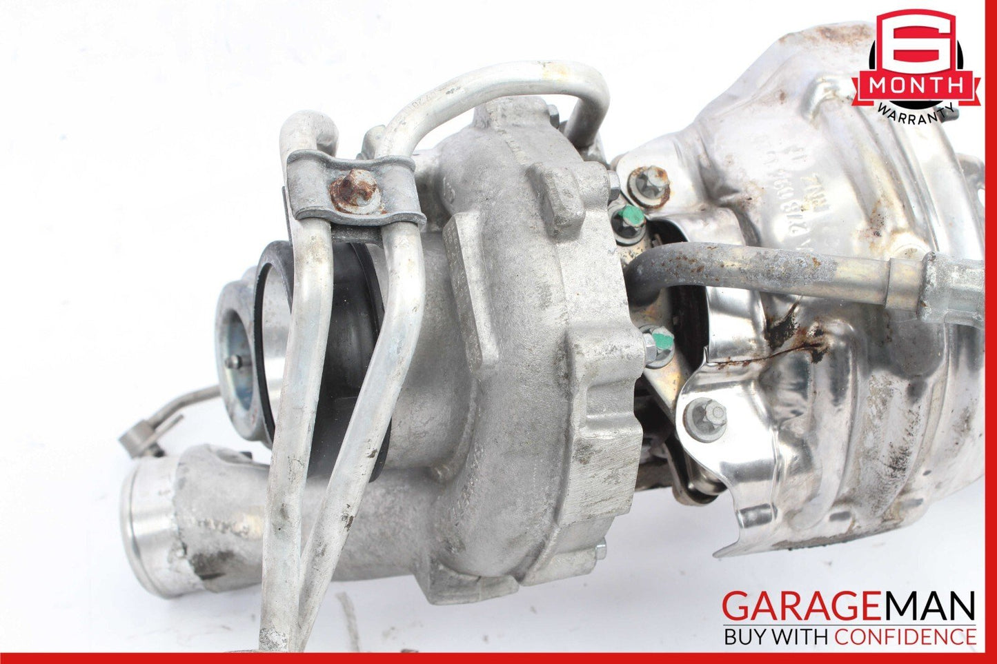 11-18 Mercedes E550 CL550 S550 Left Side Turbocharger Turbo Charger Manifold