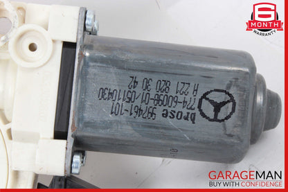 07-13 Mercedes W221 S400 S550 Window Regulator Motor Rear Right Side OEM