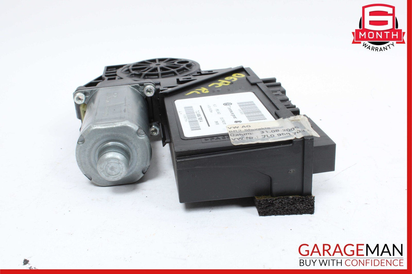 03-10 Porsche Cayenne 955 957 Rear Left Side Door Window Regulator Motor Unit