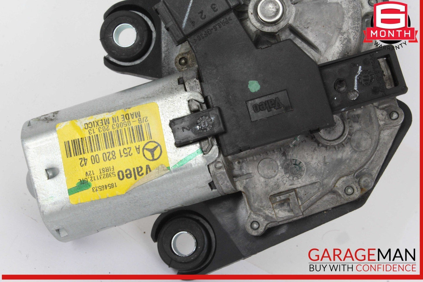 06-19 Mercedes X164 GL450 4MATIC Rear Glass Windshield Wiper Motor 2518200042