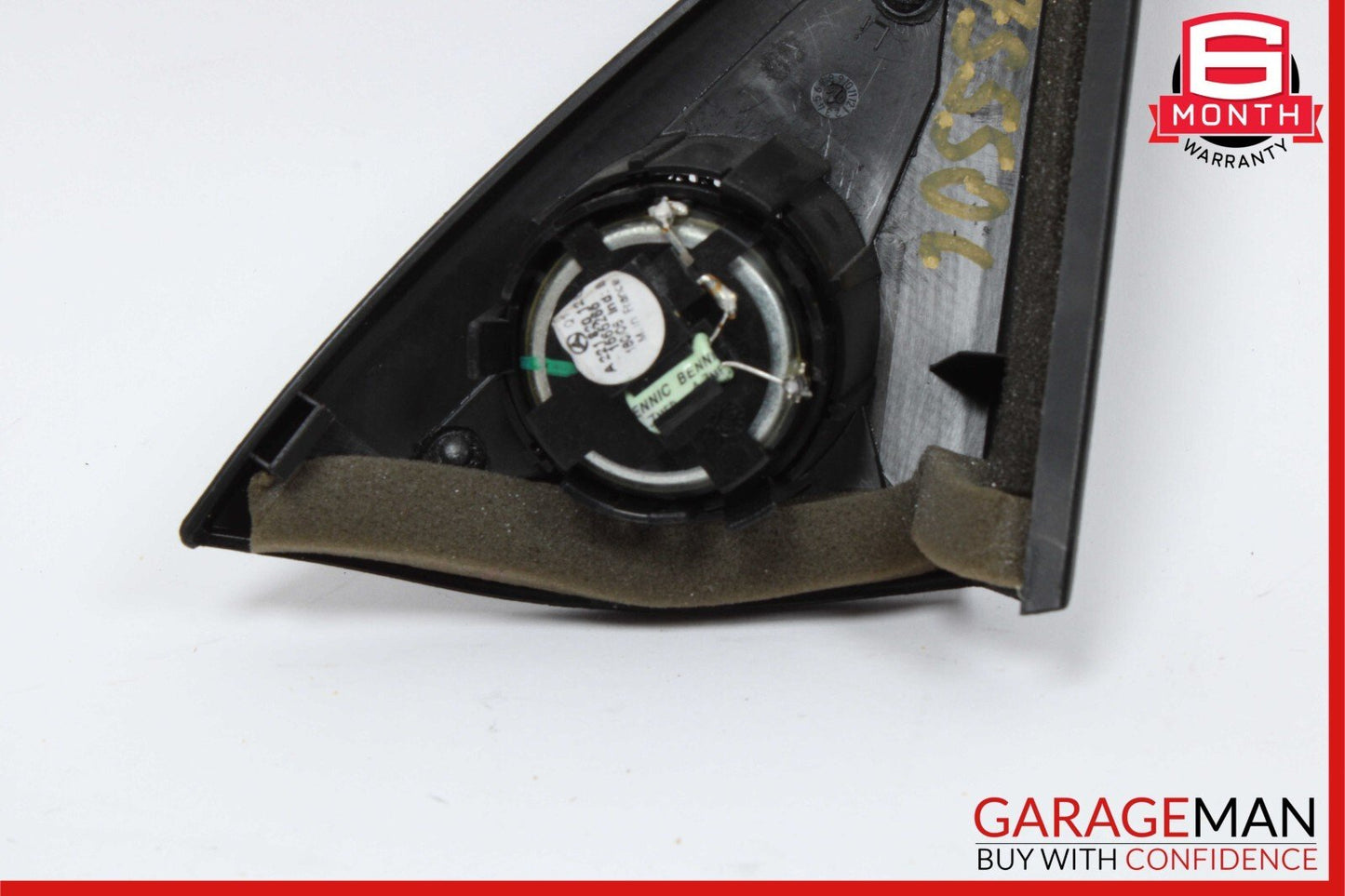 07-13 Mercedes W221 S550 Front Left Driver Side Tweeter Speaker Cover Black OEM