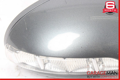 07-09 Mercedes W221 S500 S600 Front Right Side Rear View Door Mirror Flintgray