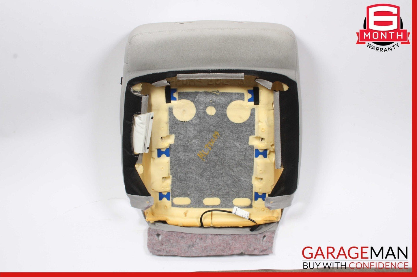09-13 Mercedes W251 R350 ML350 Front Left Side Top Upper Seat Cushion Gray OEM