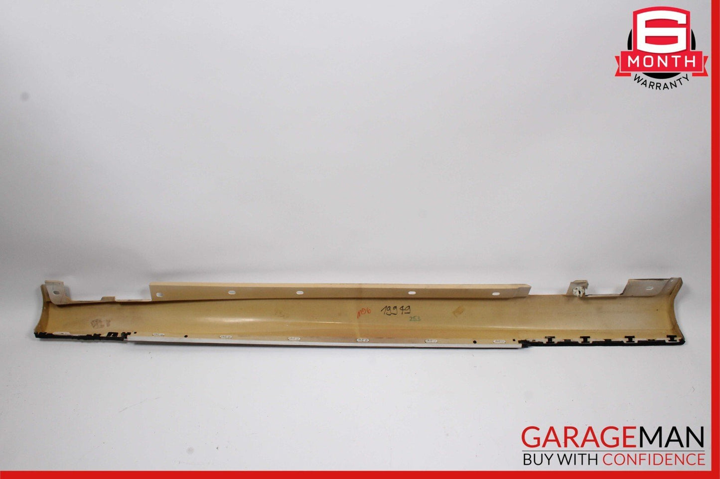 03-09 Mercedes W209 CLK500 Left Rocker Molding Side Skirt Panel Cover White