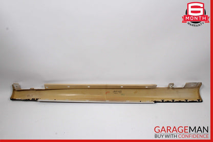 03-09 Mercedes W209 CLK500 Left Rocker Molding Side Skirt Panel Cover White