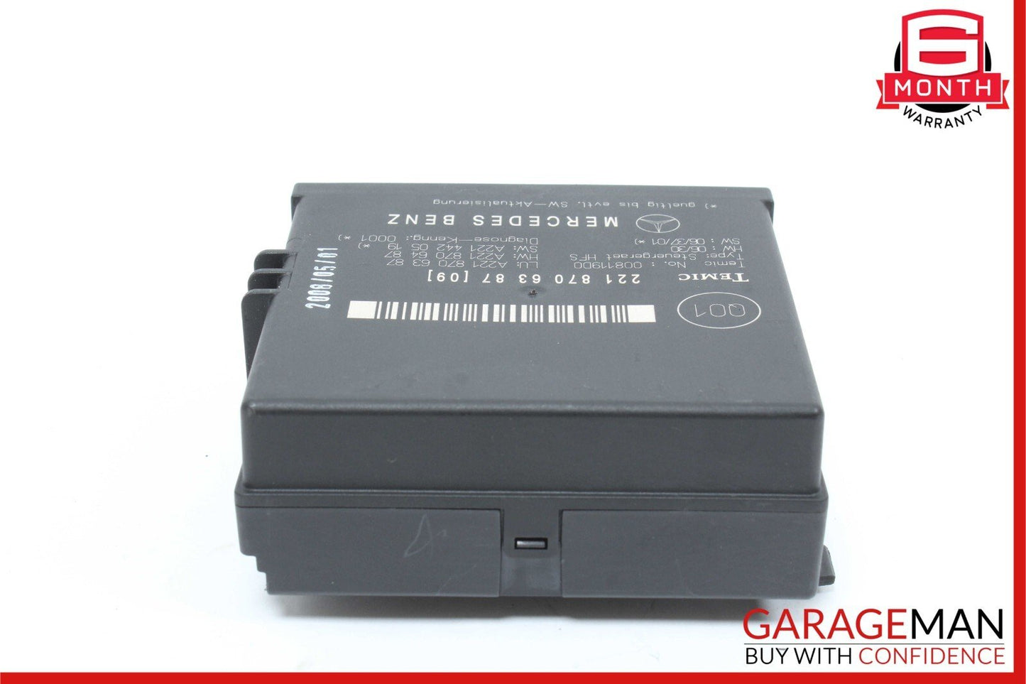 07-09 Mercedes W221 S550 S63 AMG Trunk Release Remote Open Close Module OEM