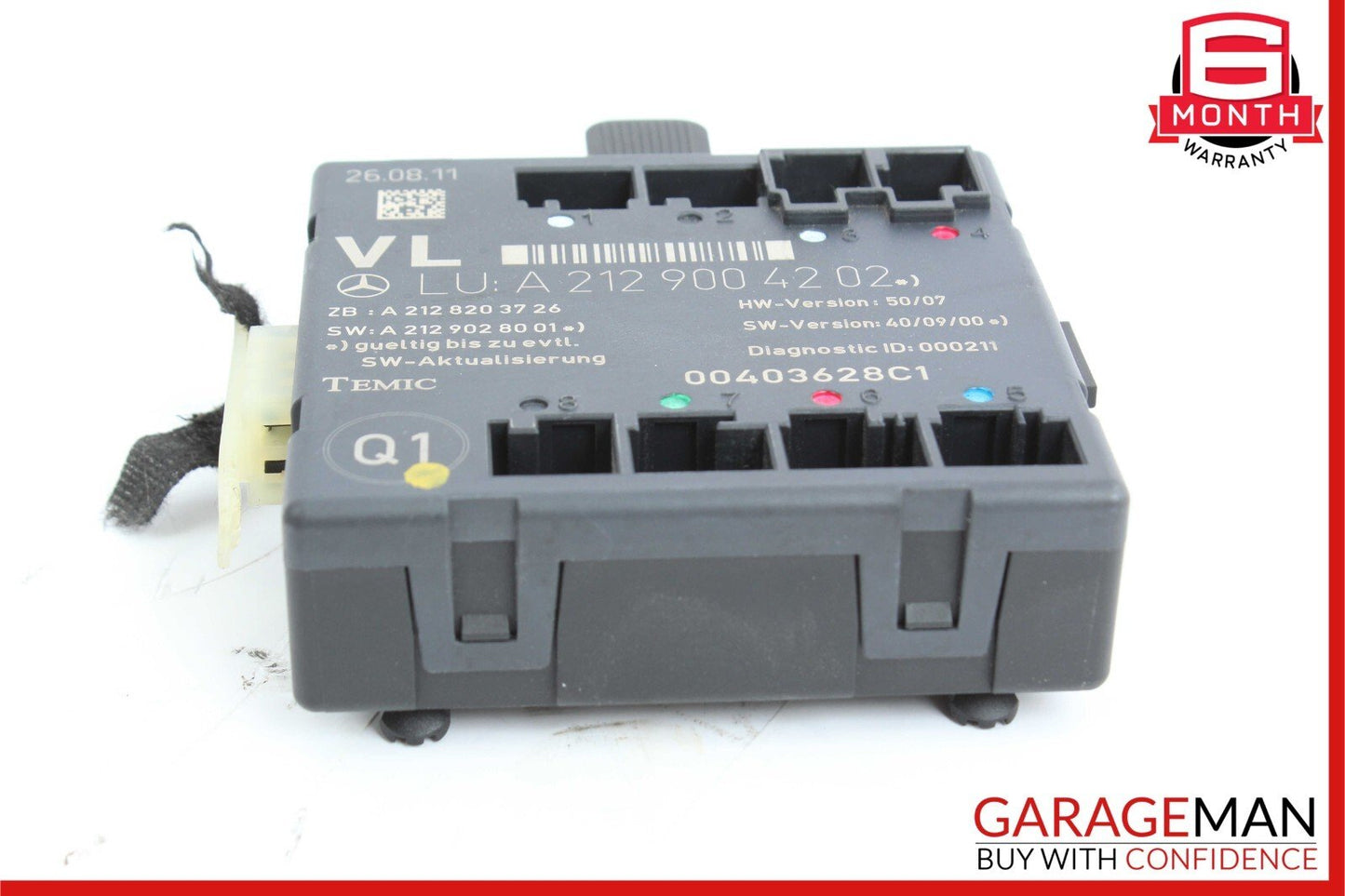 08-18 Mercedes CLS400 E350 C250 Front Left Driver Side Door Control Module Unit