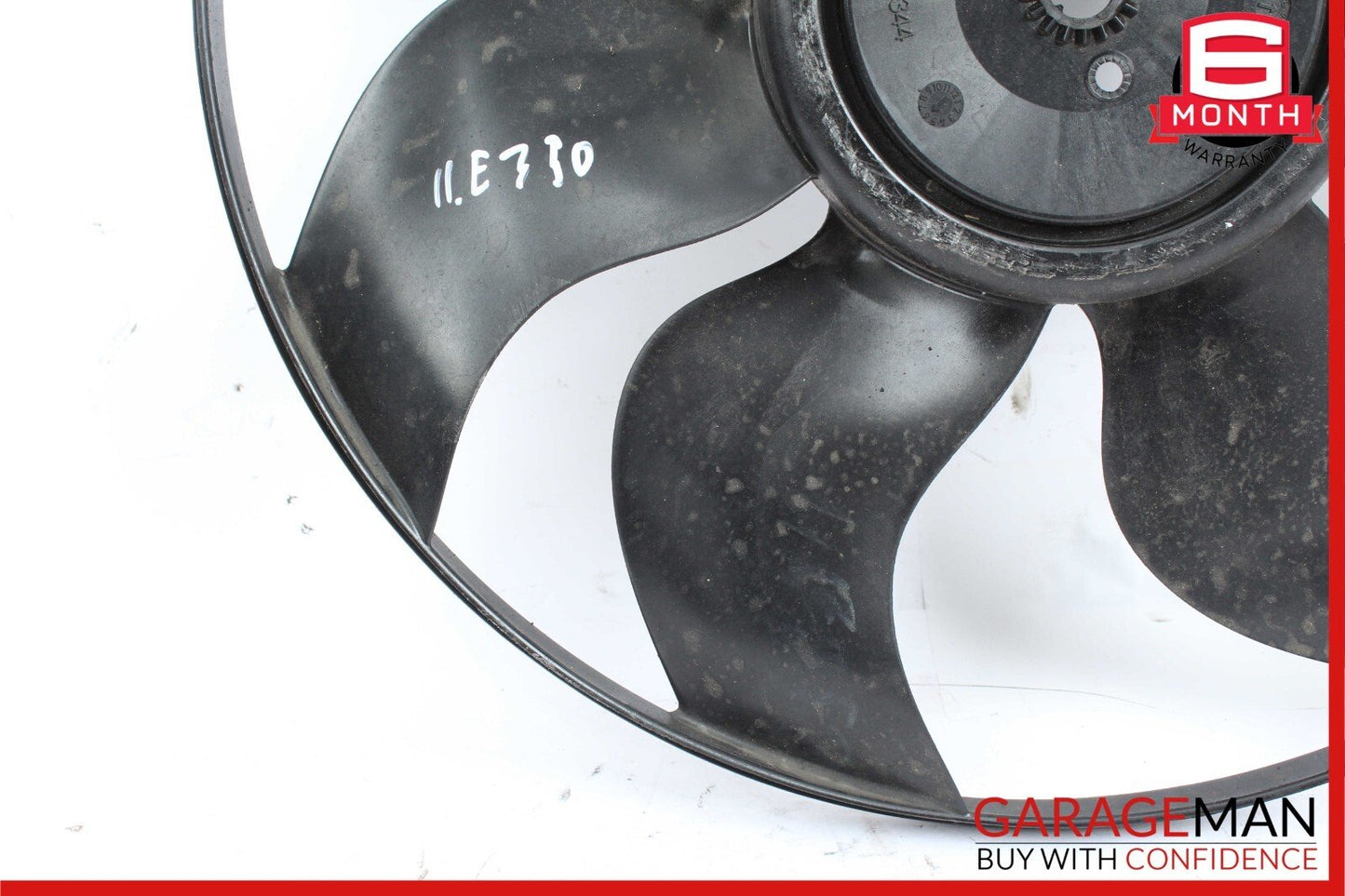 08-14 Mercedes W212 E350 C300 Engine Radiator Cooling Fan Motor Assembly OEM