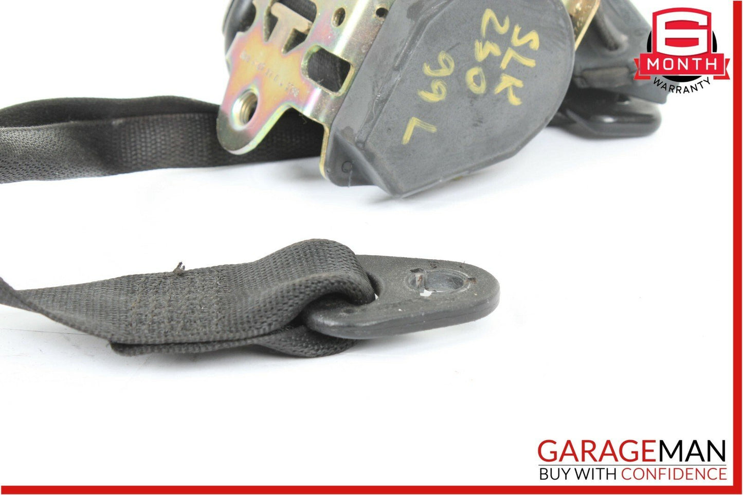 97-00 Mercedes R170 SLK230 Front Left Seat Belt Seatbelt Retractor OEM