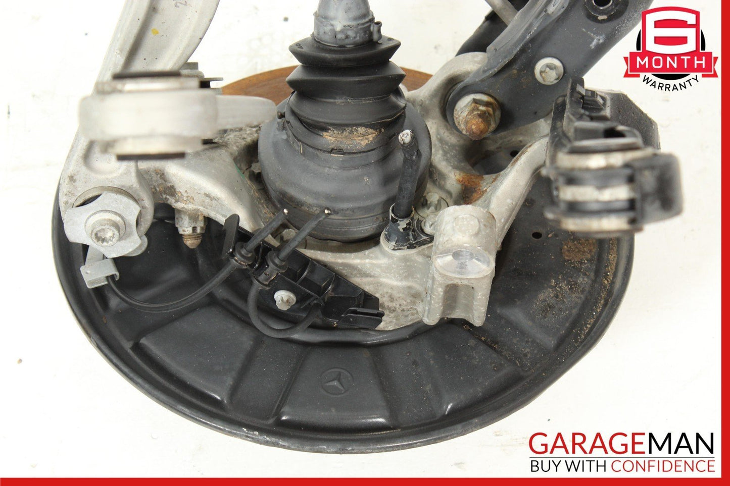 10-16 Mercedes W212 E350 E550 Rear Right CV Shaft Spindle Knuckle Hub Assembly