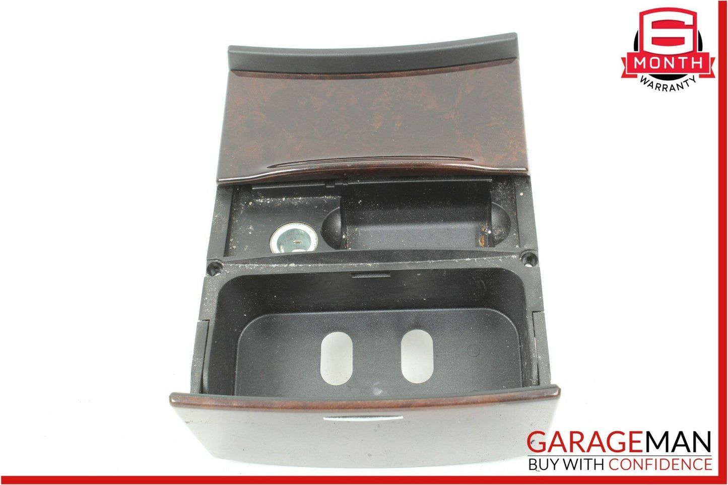 10-13 Mercedes W221 S400 S550 Ash Tray Ashtray Lighter Cup Holder Trim Wood OEM
