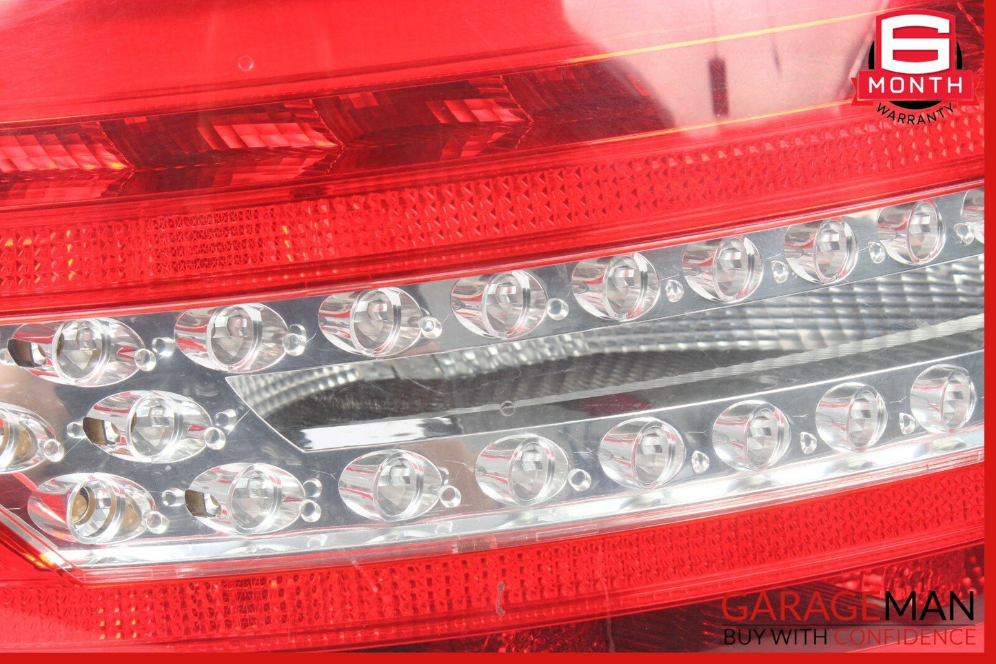 12-14 Mercedes W204 C250 C350 Rear Left Driver Side Taillight Tail Light Lamp