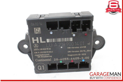 08-18 Mercedes X204 GLK350 4MATIC Rear Left Side Door Control Module OEM