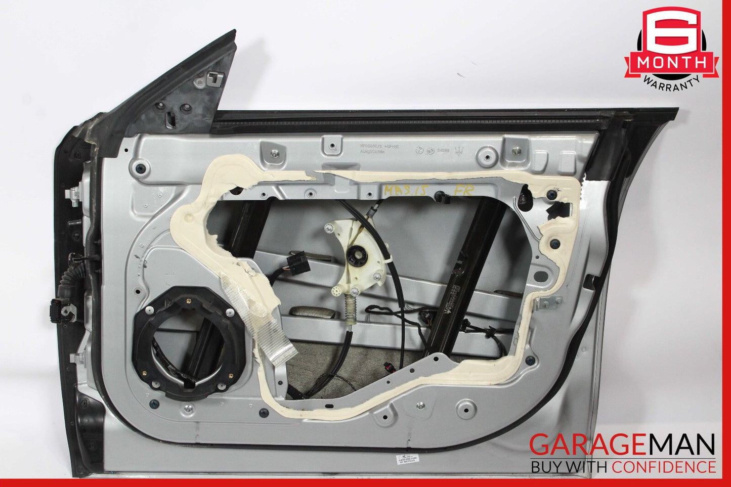 14-17 Maserati Ghibli Front Right Passenger Side Exterior Door Shell Frame Panel