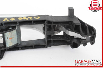 01-04 Mercedes W203 C240 C320 Rear Right Side Exterior Door Handle Silver OEM