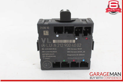 08-14 Mercedes W204 C300 Front Left Driver Side Door Control Module Unit OEM
