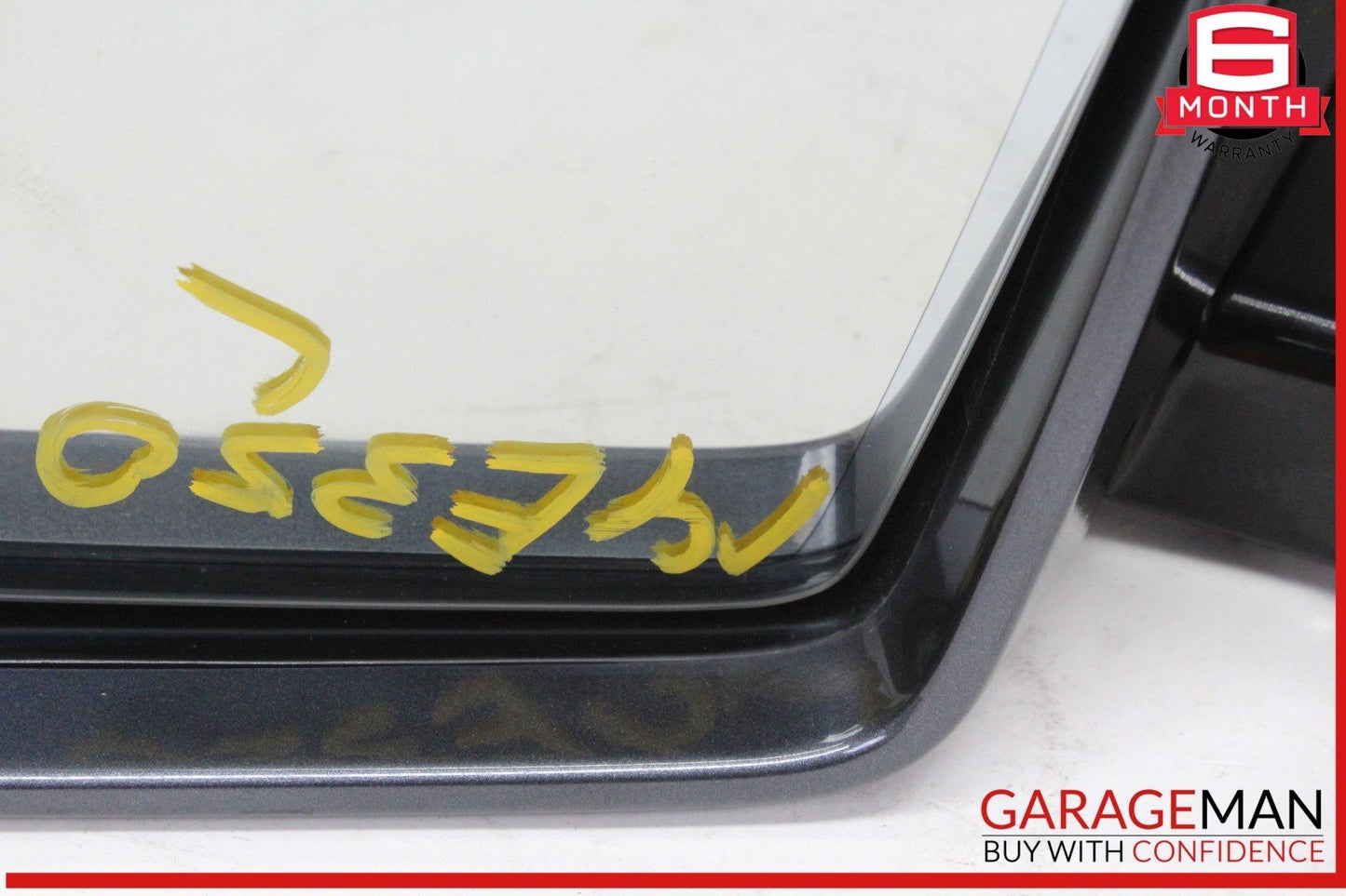 14-16 Mercedes W212 E350 Front Left Side Door Rear View Mirror w/ Blind Spot