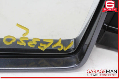 14-16 Mercedes W212 E350 Front Left Side Door Rear View Mirror w/ Blind Spot