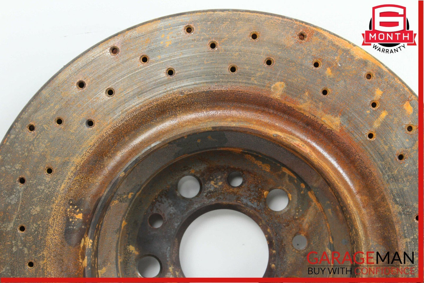 14-17 Maserati Ghibli Rear Left Side Brake Rotor Disc OEM