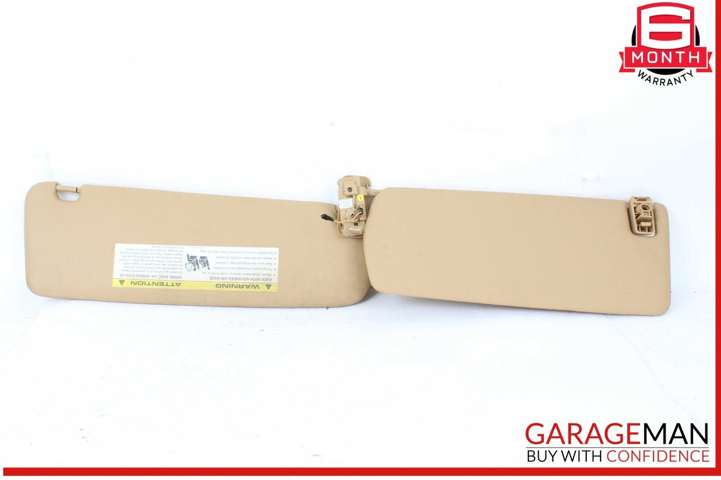 11-14 Porsche Cayenne S 958 Front Left Driver Side Sun Visor Sunvisor OEM
