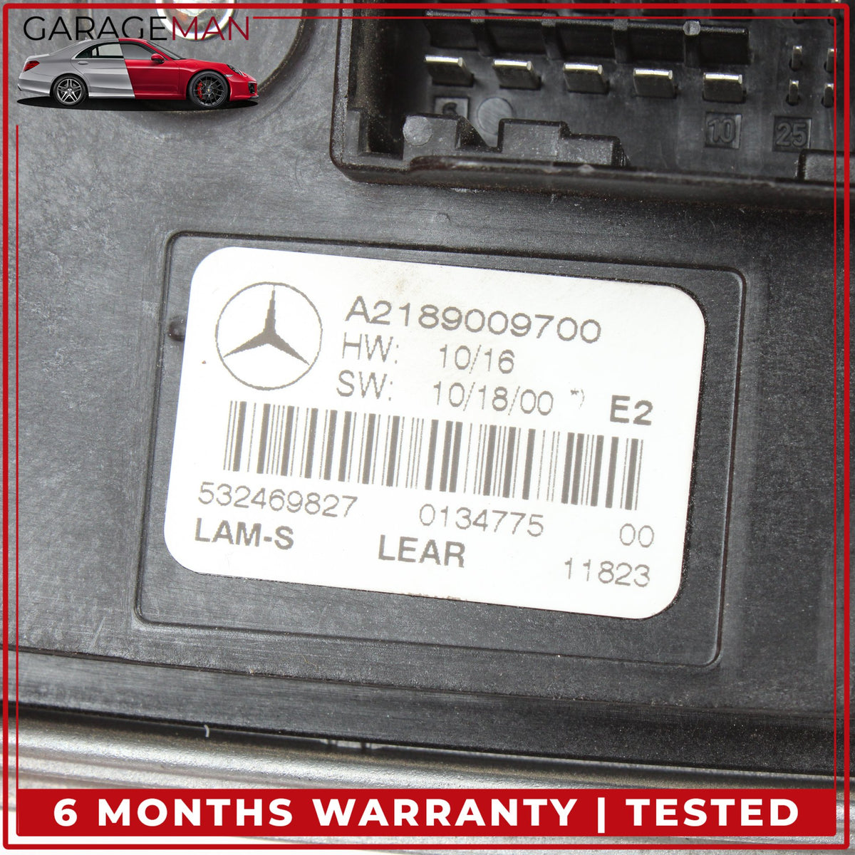 2012-2014 Mercedes W218 CLS63 AMG LED Headlight Voltage Regulator Ballast Module