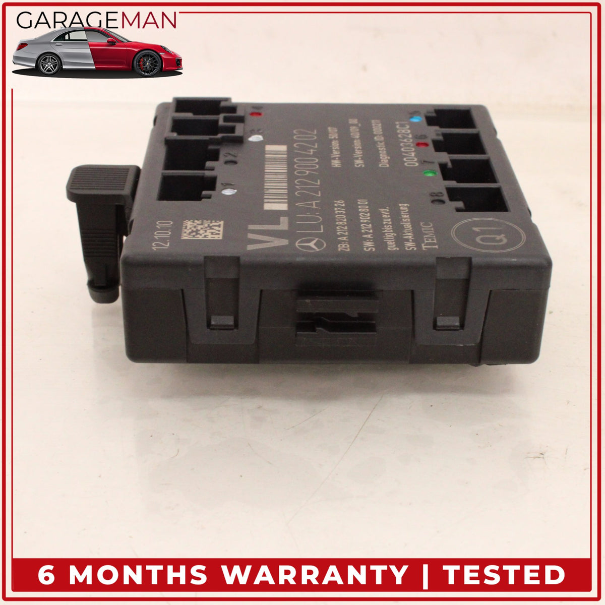 2008-2018 Mercedes W212 E350 Front Left Side Door Control Module 2129004202 OEM