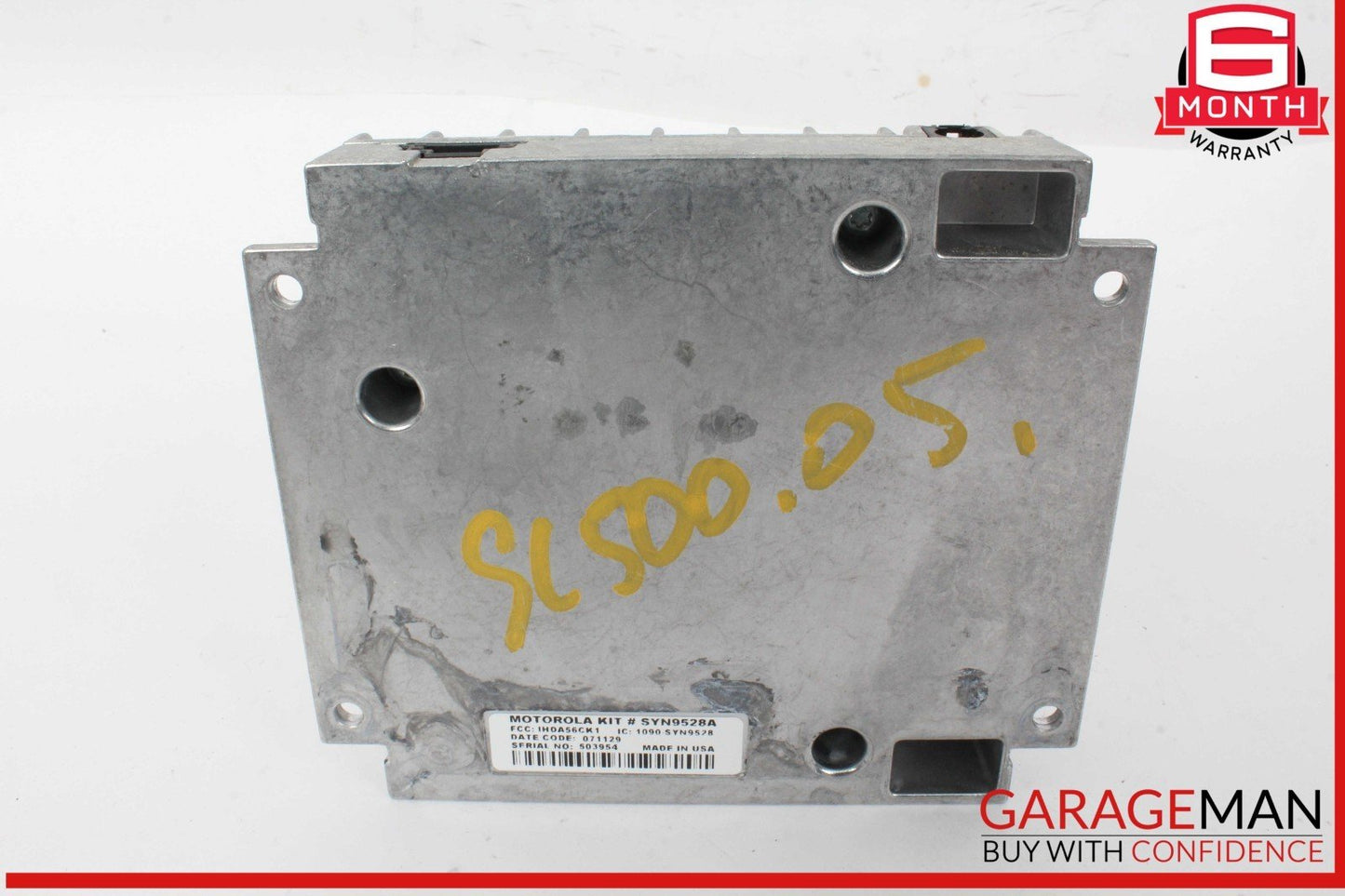 00-10 Mercedes R230 SL500 S500 CL550 Voice Control Module SYN9528A OEM