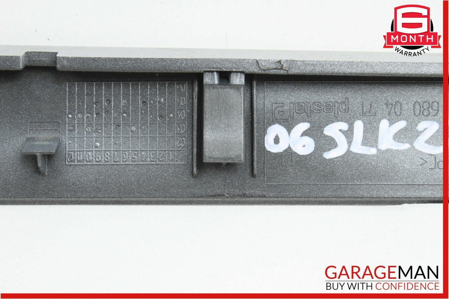 05-08 Mercedes R171 SLK350 SLK280 Dashboard Dash Trim Panel Silver OEM