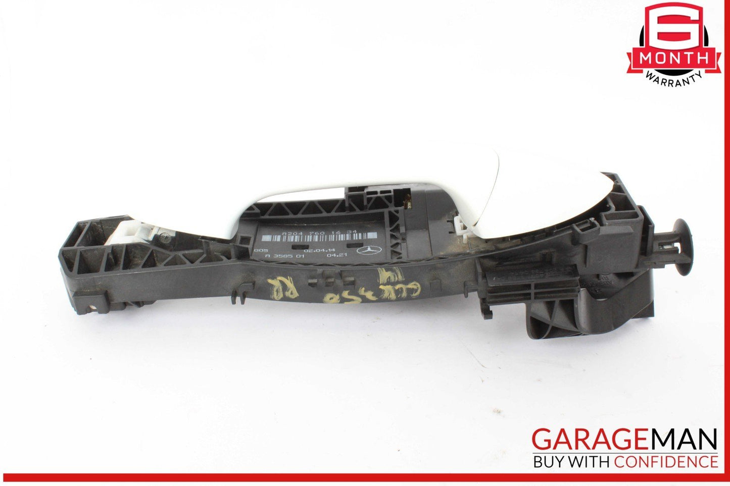 08-15 Mercedes X204 GLK350 Right Passenger Side Exterior Door Handle White OEM