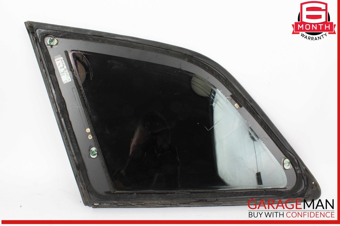 17-24 Audi Q7 Rear Right Passenger Side Quarter Window Glass 4M0845298C OEM