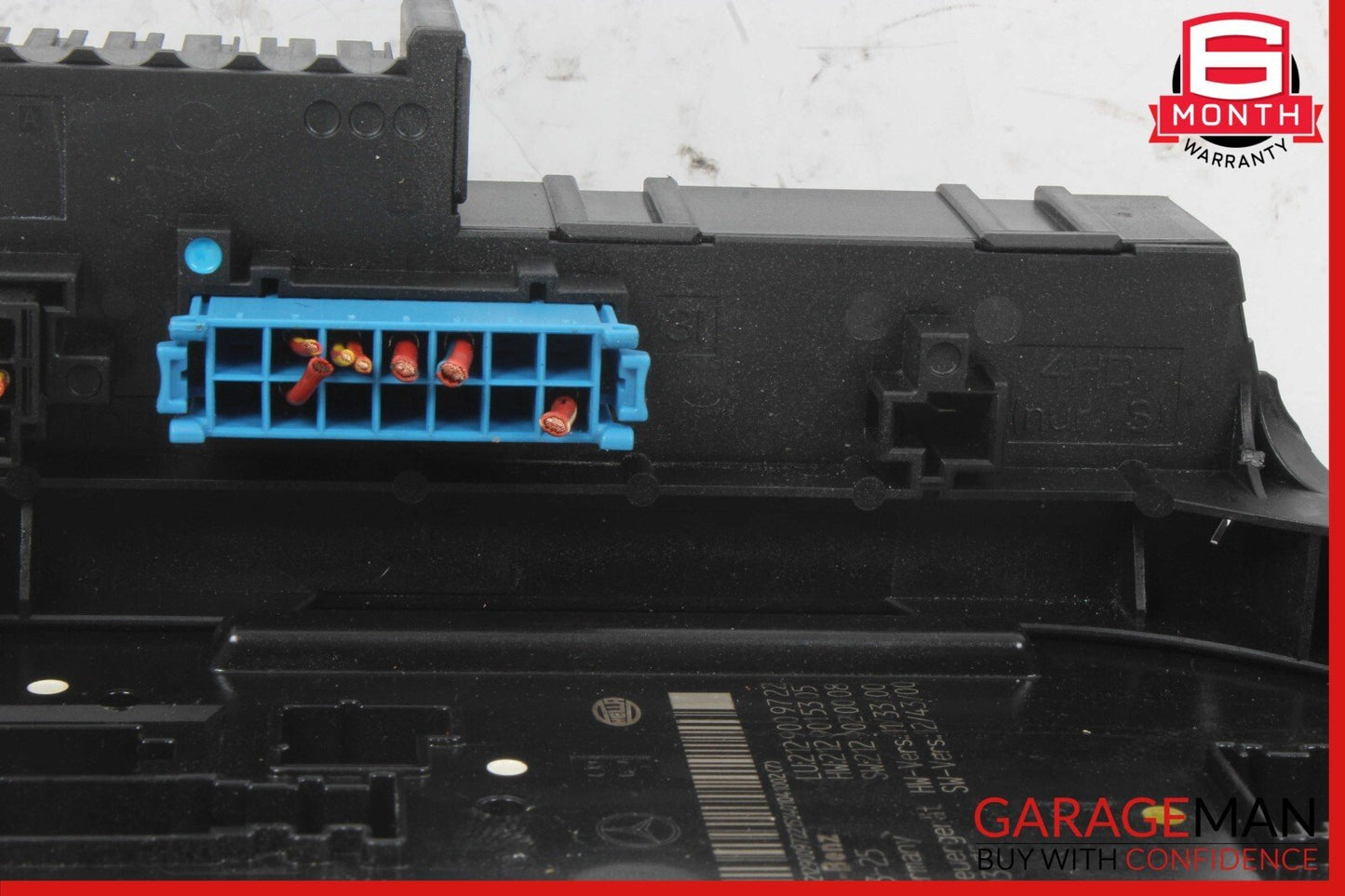 10-18 Mercedes W218 CLS500 E350 Rear Fuse Relay Box SAM Signal Acquisition OEM