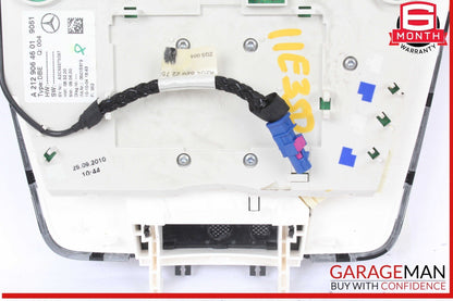 10-16 Mercedes W212 E350 Wagon Front Overhead Dome Light Lamp Reading Map