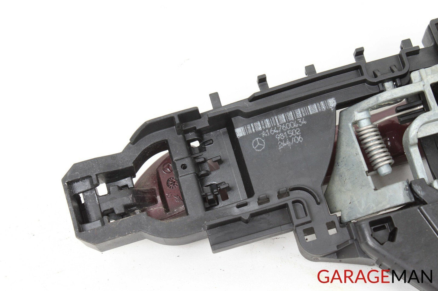 06-12 Mercedes W164 ML350 GL450 Rear Right Exterior Door Handle Carneol Red OEM