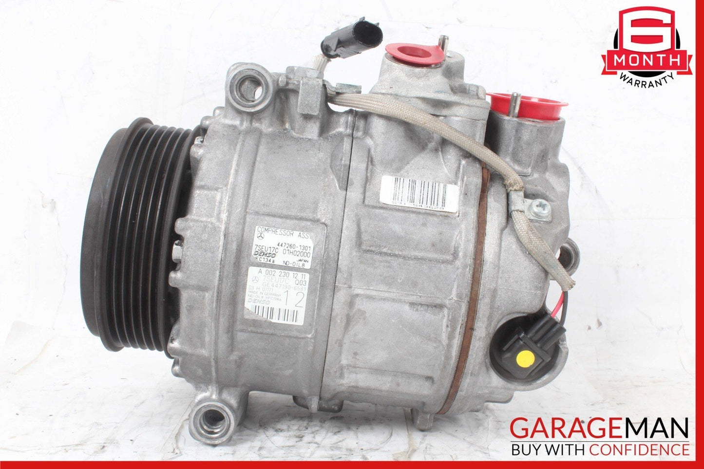 07-11 Mercedes W221 S550 CL550 A/C AC Heater Conditioning Compressor Pump OEM