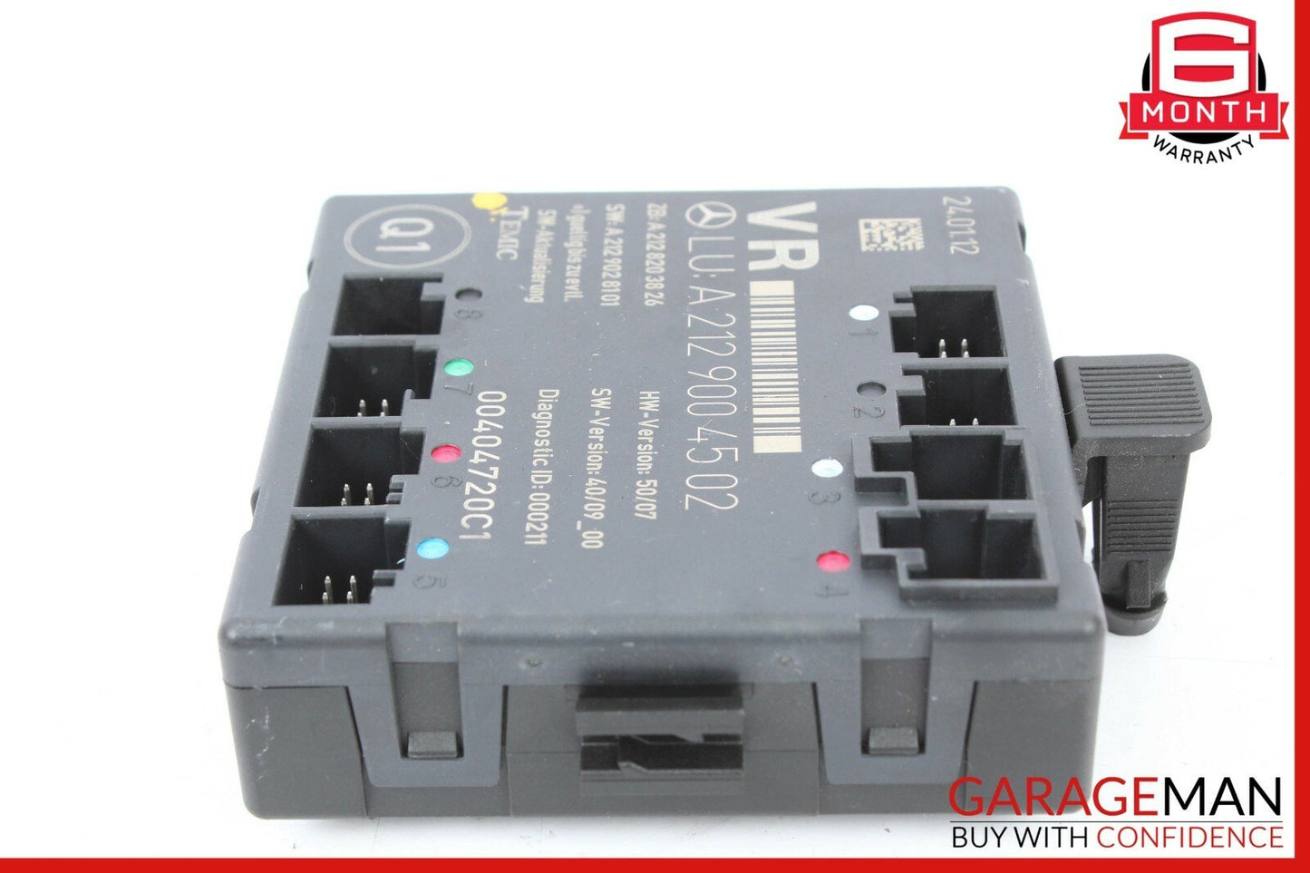 08-15 Mercedes X204 GLK350 C350 Front Right Side Door Control Module Unit