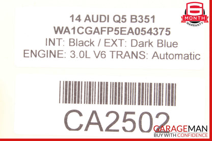 14-17 Audi Q5 Rear Right Passenger Side Door Control Module OEM