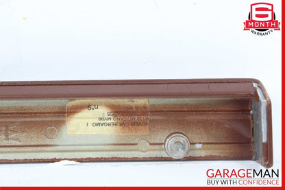 03-08 Maserati Quattroporte M139 Right Side Dashboard Panel Trim Wood OEM