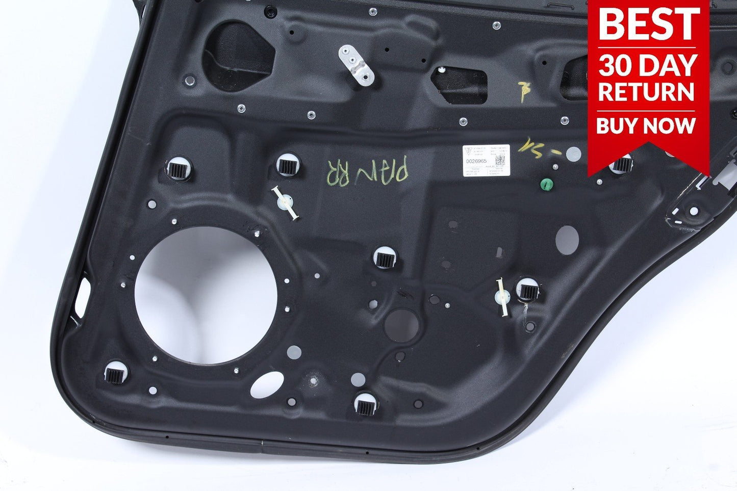 10-15 Porsche Panamera Rear Right Passenger Side Door Regulator Frame Panel OEM