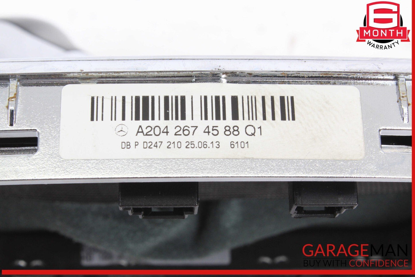 12-14 Mercedes W204 C250 Gear Shift Selector Indicator Knob Boot Assembly OEM