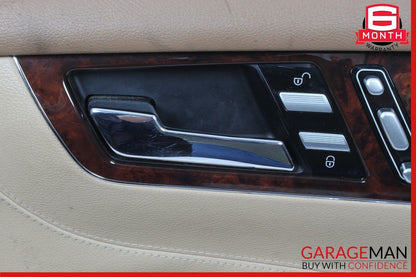 07-10 Mercedes W216 CL550 Front Left Side Interior Door Panel Trim Cover Assy